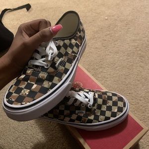 Checkerboard vans